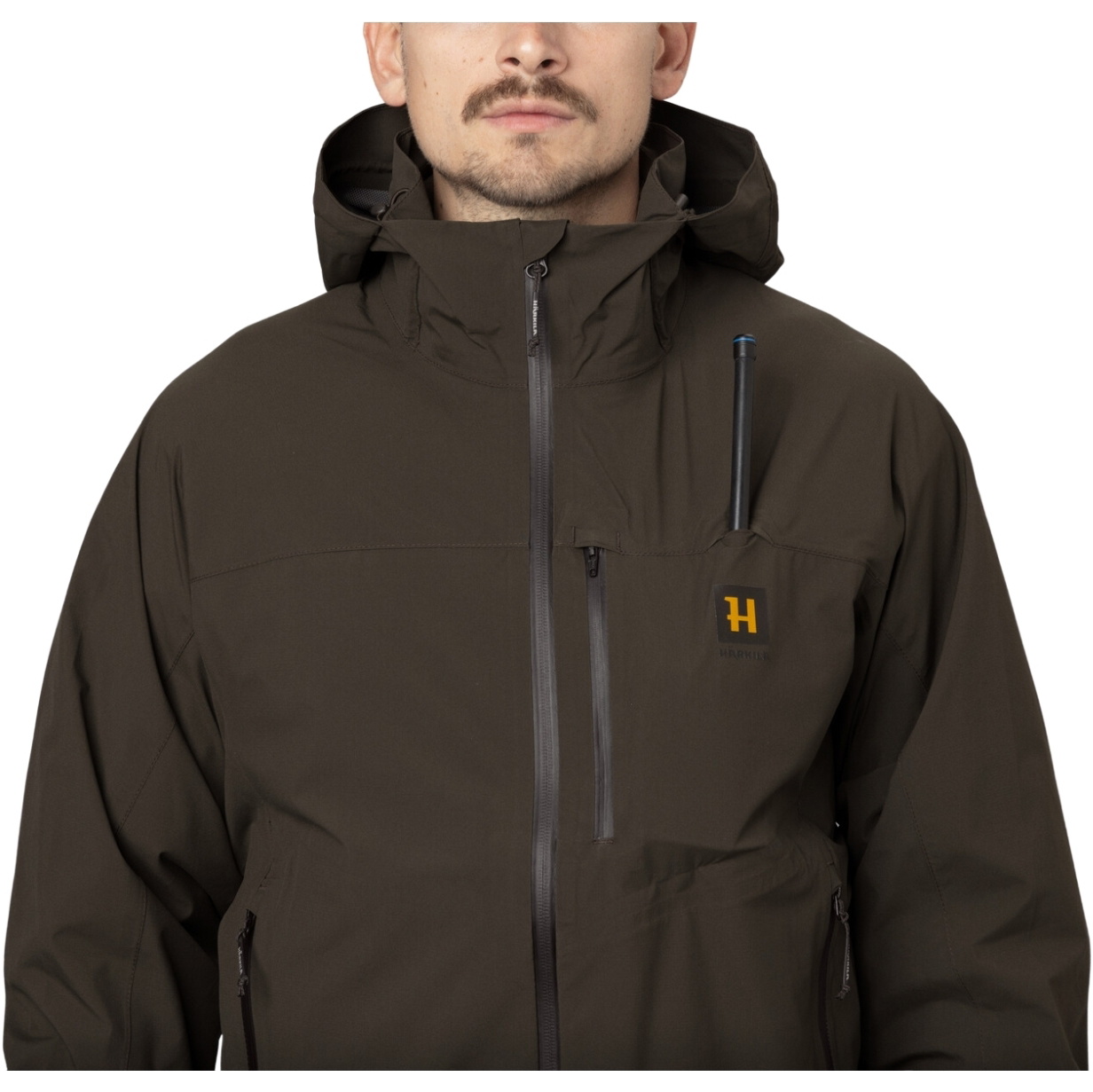 Harkila Mens Logmar HWS Packable Jacket 10144 - Willow Green